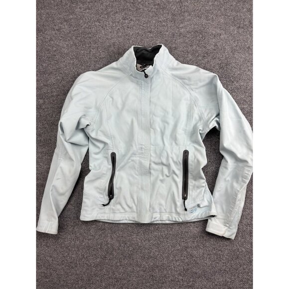Outdoor Research Jackets & Blazers - Outdoor Research Softshell Jacket Womens Small Light Blue Fleece Lined Full Zip